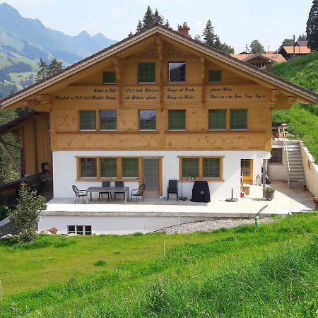 Ferien In Der Bergwelt Von Adelboden Bed & Breakfast エクステリア 写真